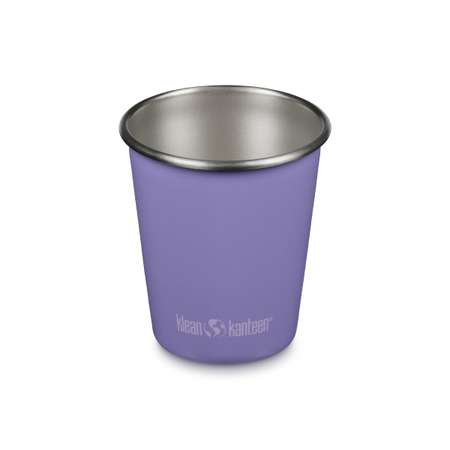 Стакан Klean Kanteen детский одностенный Kid Cup Straw Lid 10oz Paisley Purpler с трубочкой 296 мл
