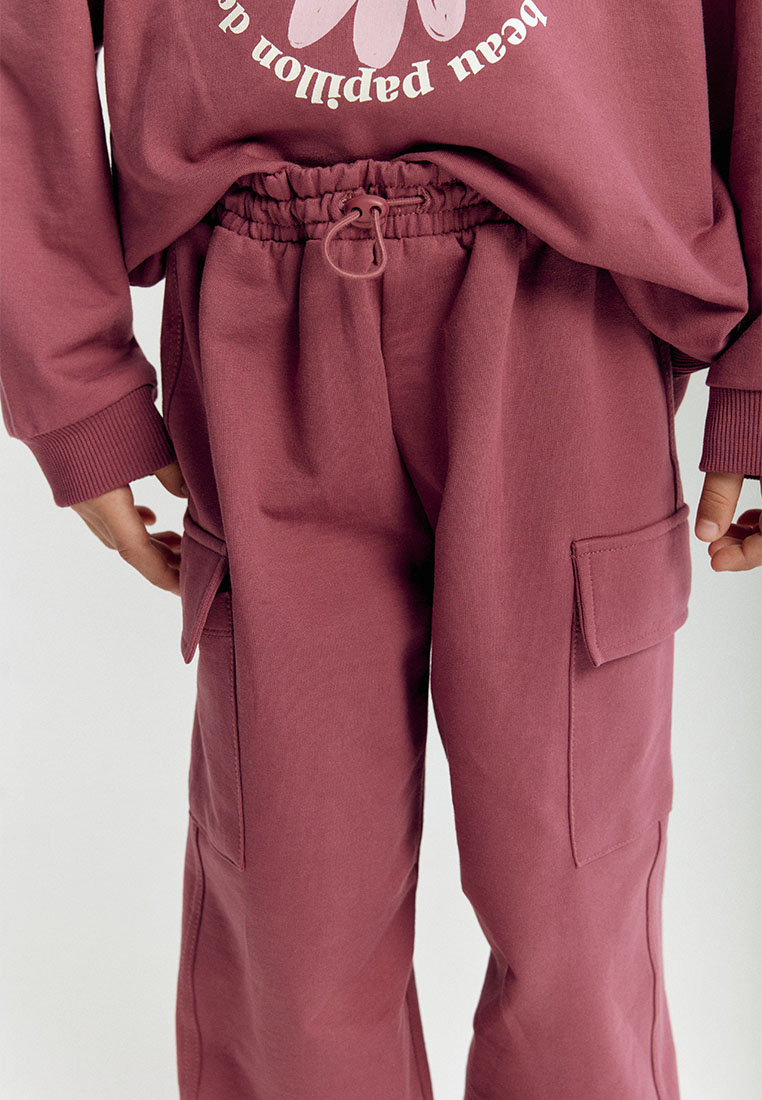 Брюки artie W25M10BR-1433D/бордовый - фото 6