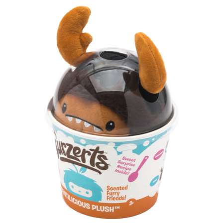 Мягкая игрушка Kangaru Furzerts Ароматный плюшевый десерт средний Лось Мэлвин Шоколадный Кекс
