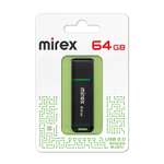 Флешка Mirex Spacer 64 Гб USB2.0 чт до 25 Мб/с зап до 15 Мб/с Чёрная 10204221