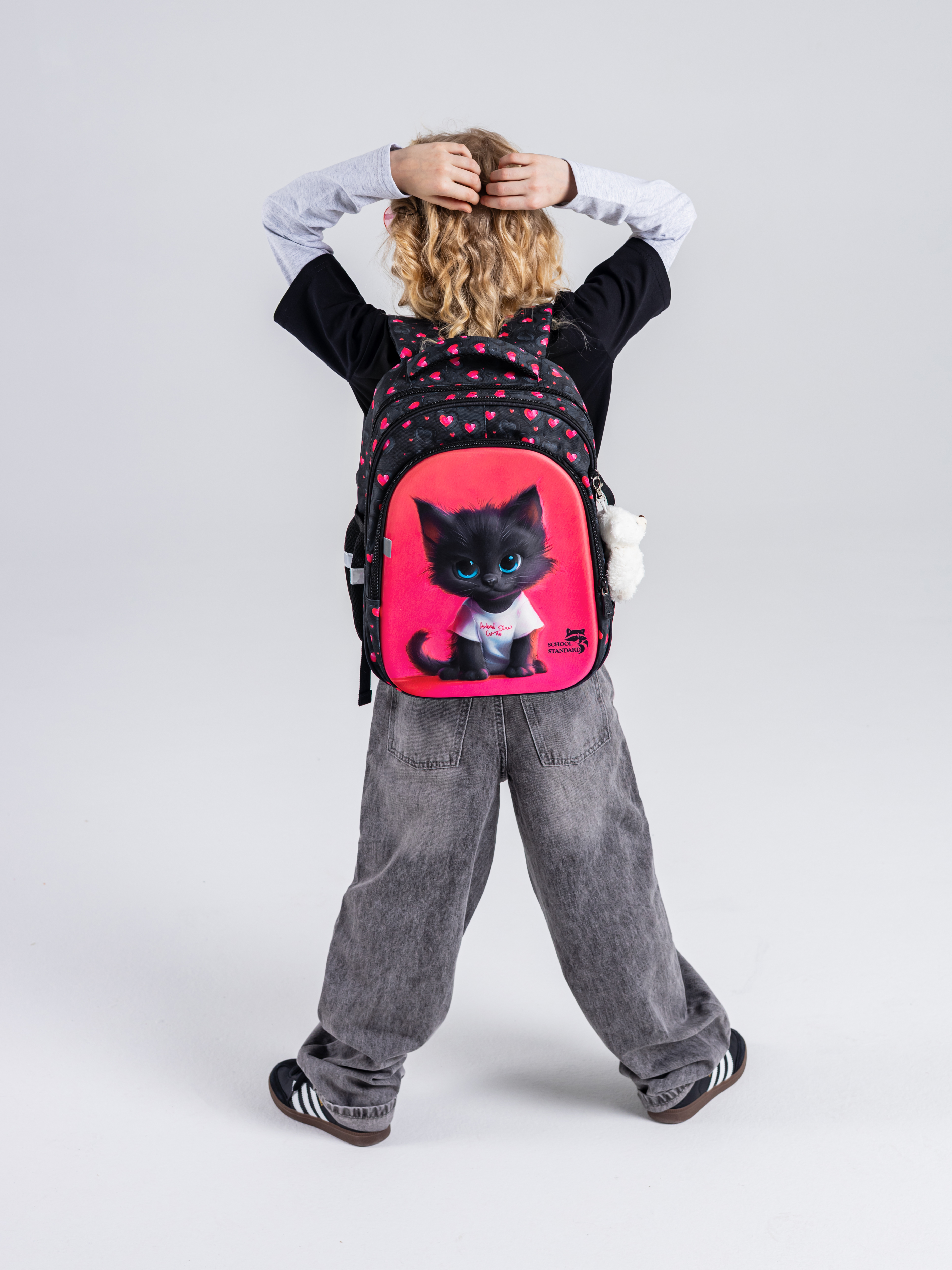 Рюкзак School Standard первокласснику набор 4 в 1 - фото 3