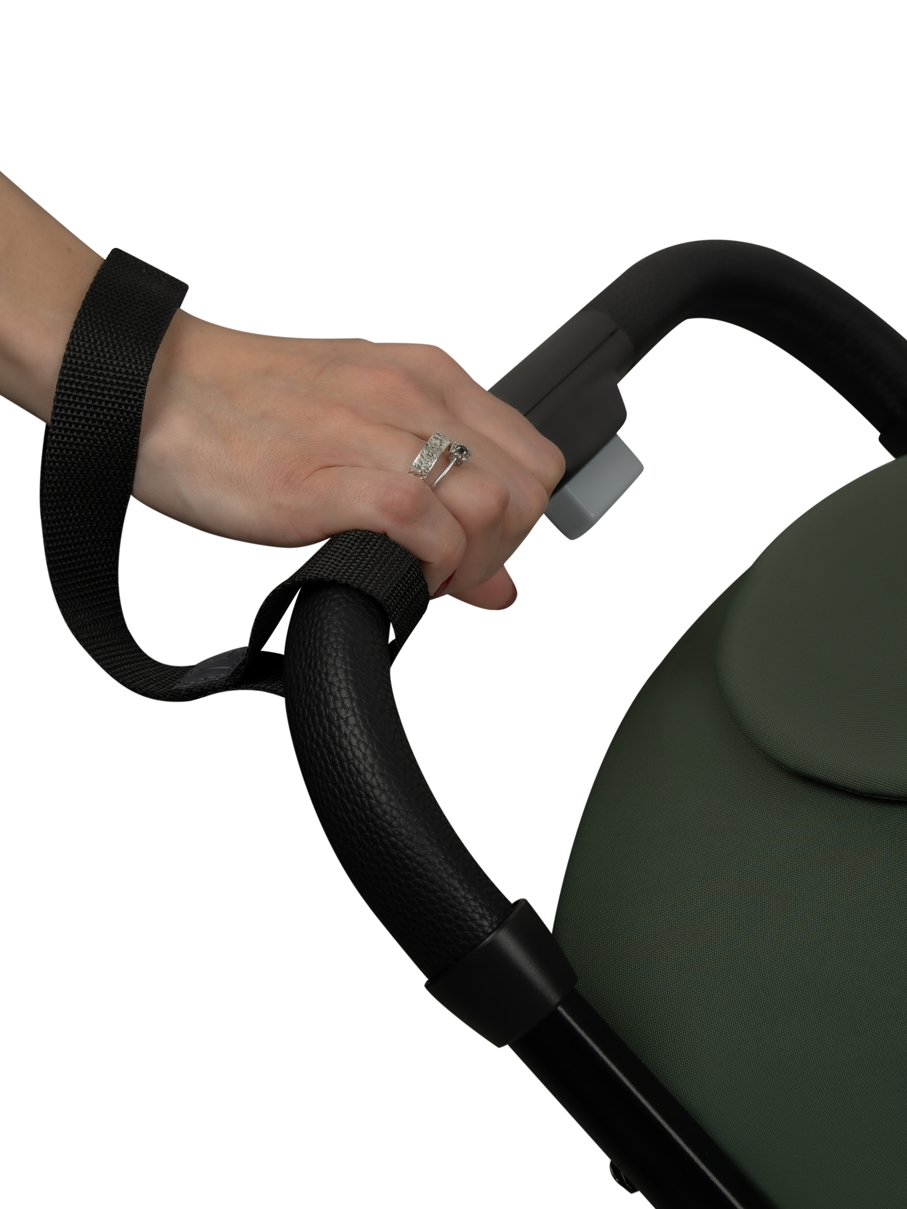 Коляска прогулочная JOVOLA Skill темно-зеленый - фото 27