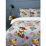 Комплект постельного белья PAVLine Капибары евро 4 предм.