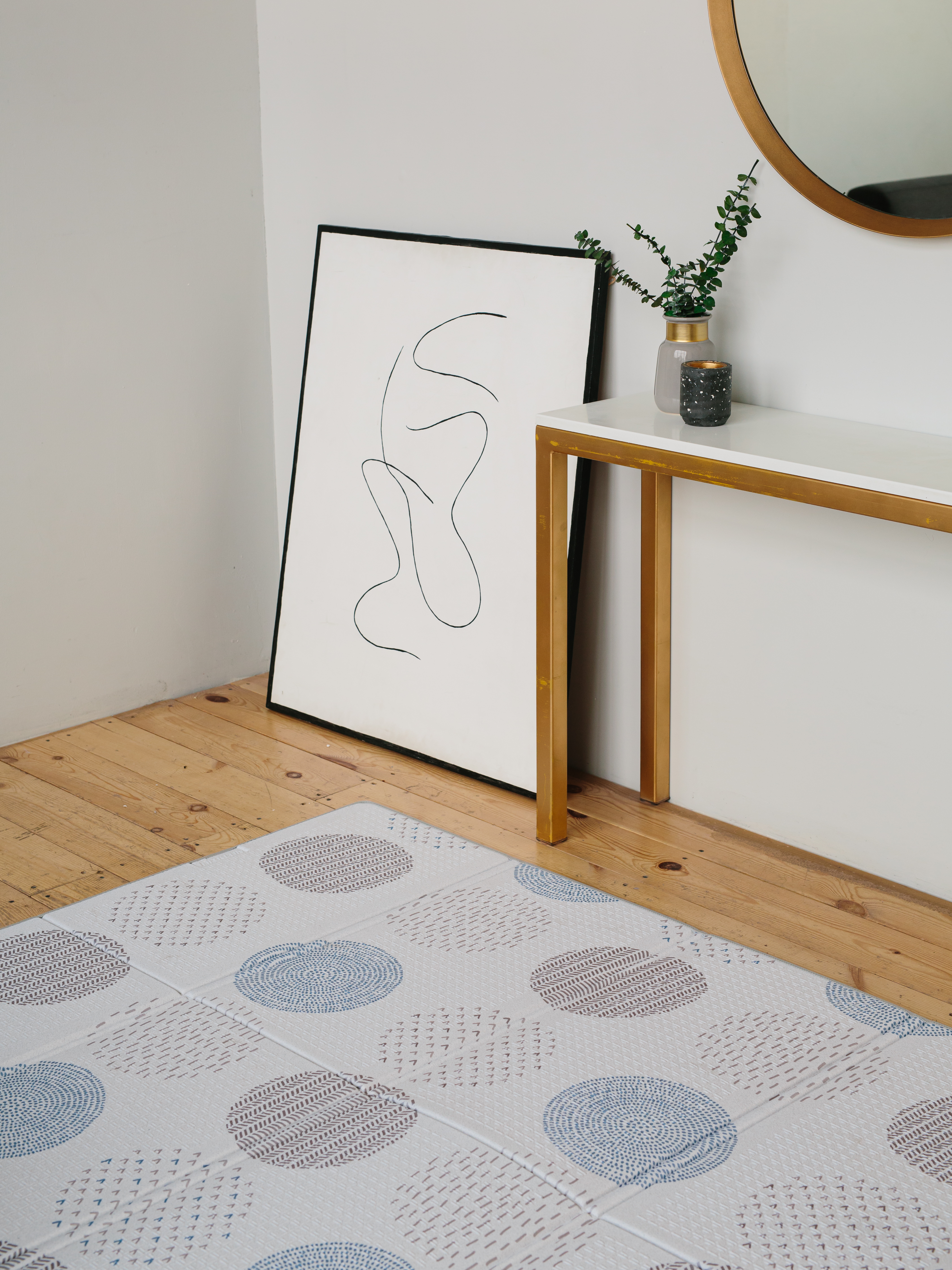 Детский складной коврик Parklon Уютные кружочки 140 x 200 см 1 шт. - фото 16