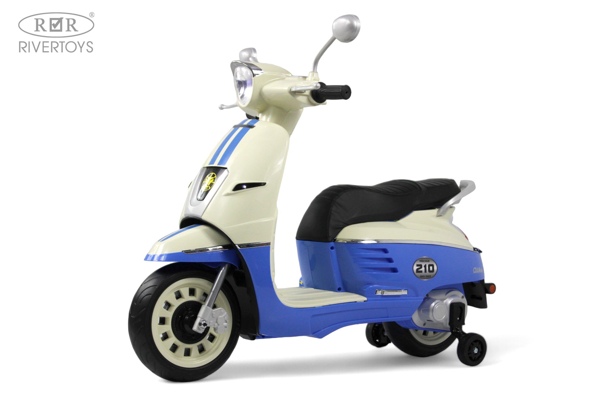 Электромобиль RIVERTOYS Z222ZZ-LIGHT-BLUE - фото 1