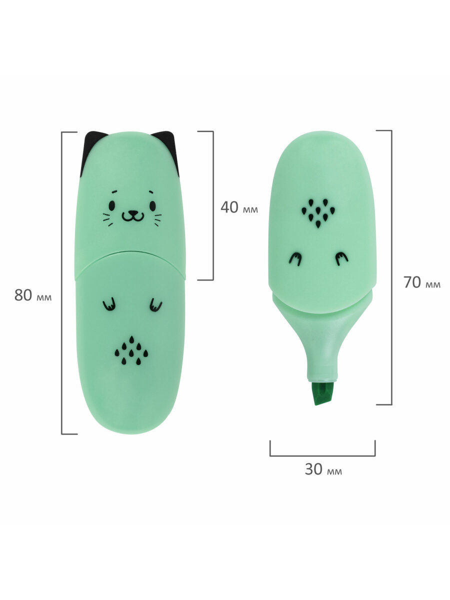 Текстовыделители Brauberg 6 цв. - фото 20