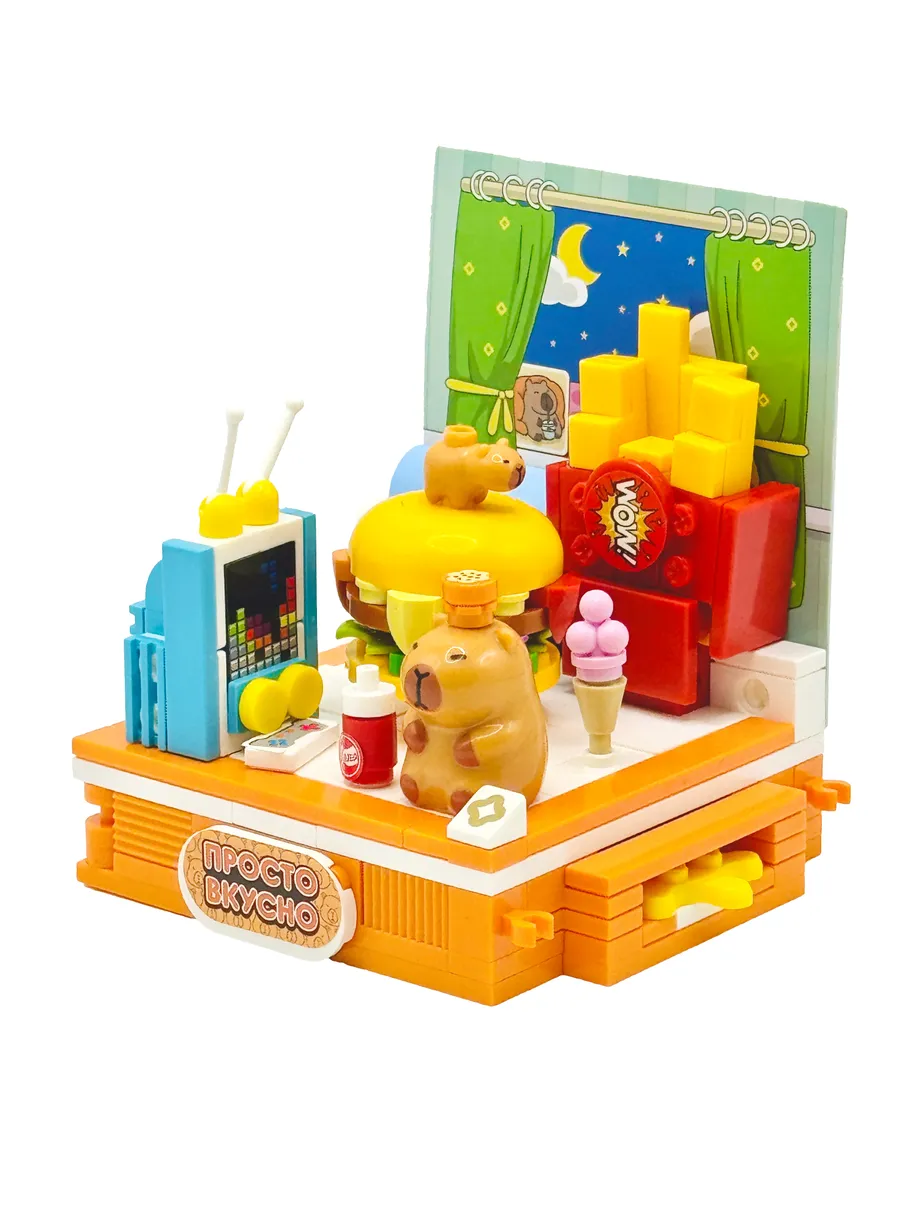 Конструктор Cubion Просто вкусно 193 дет. - фото 18