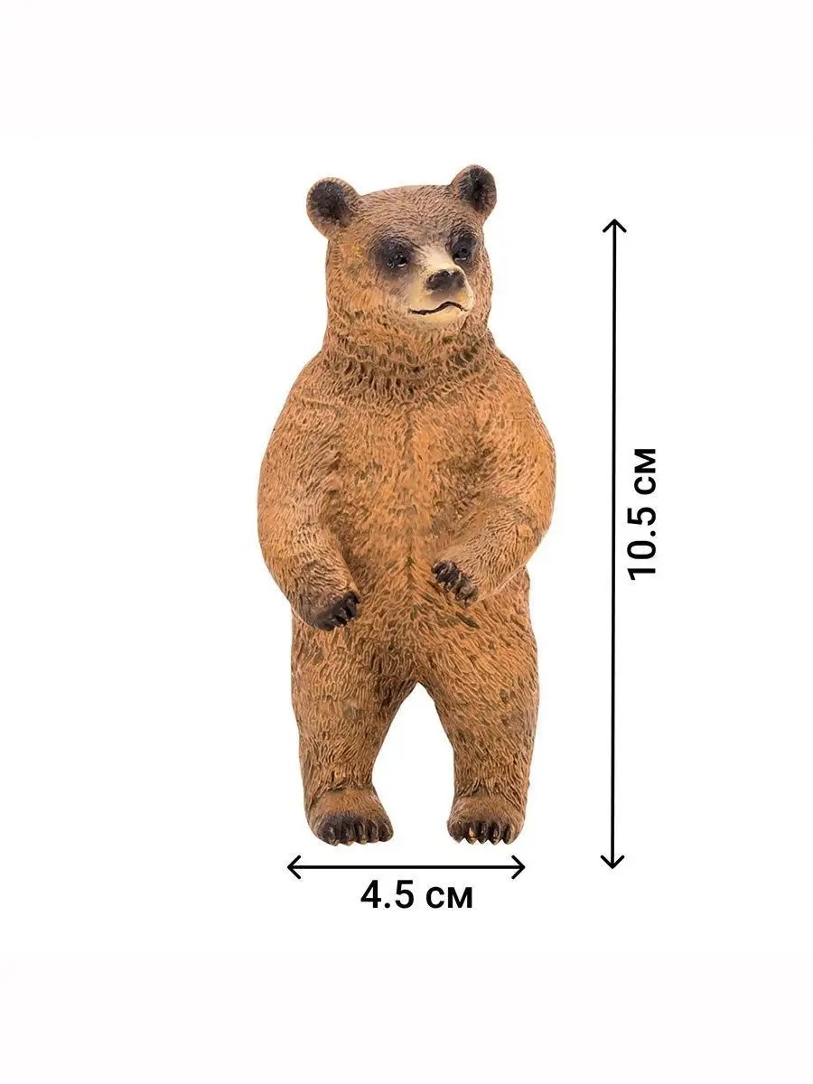 Игровой набор Masai Mara Семьи ягуаров и медведей - фото 8