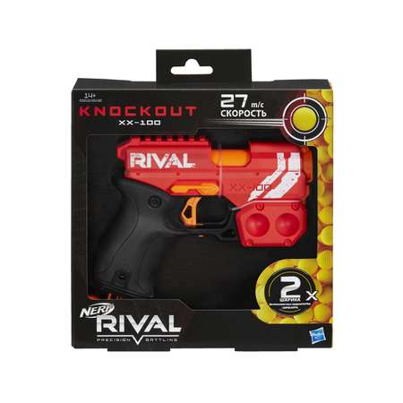 Бластер Nerf Rival Нокаут Красный