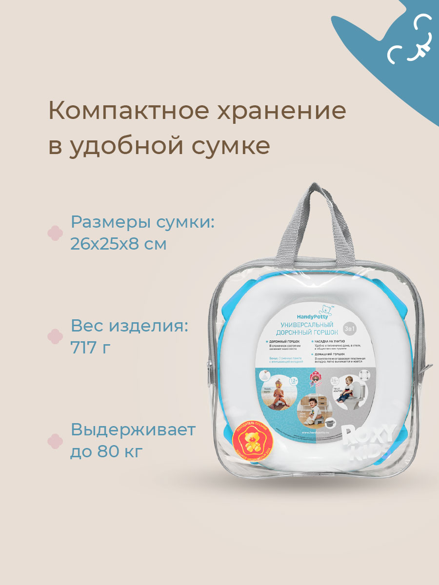 Горшок ROXY-KIDS Дорожный - фото 15