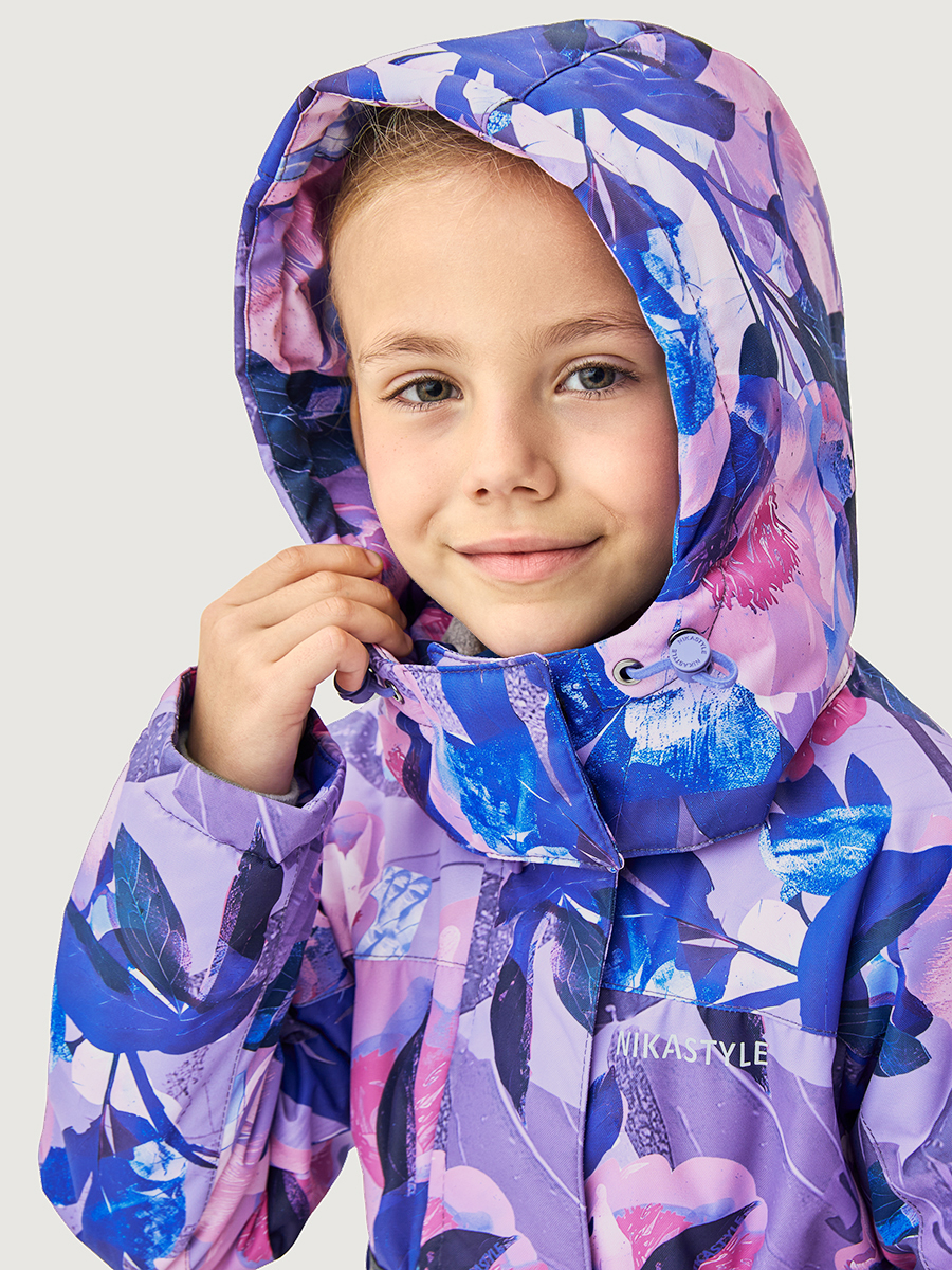 Комбинезон NIKASTYLE 8з1625 фиолет/графит - фото 5