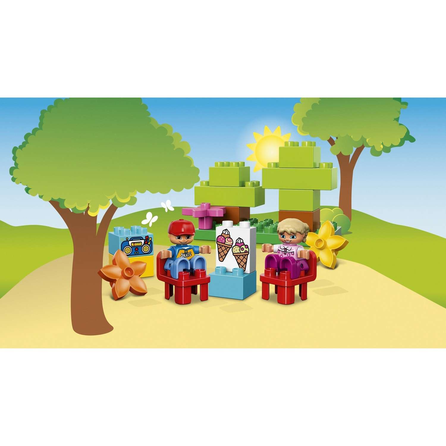 Конструктор LEGO DUPLO Весёлые каникулы блочный - фото 5