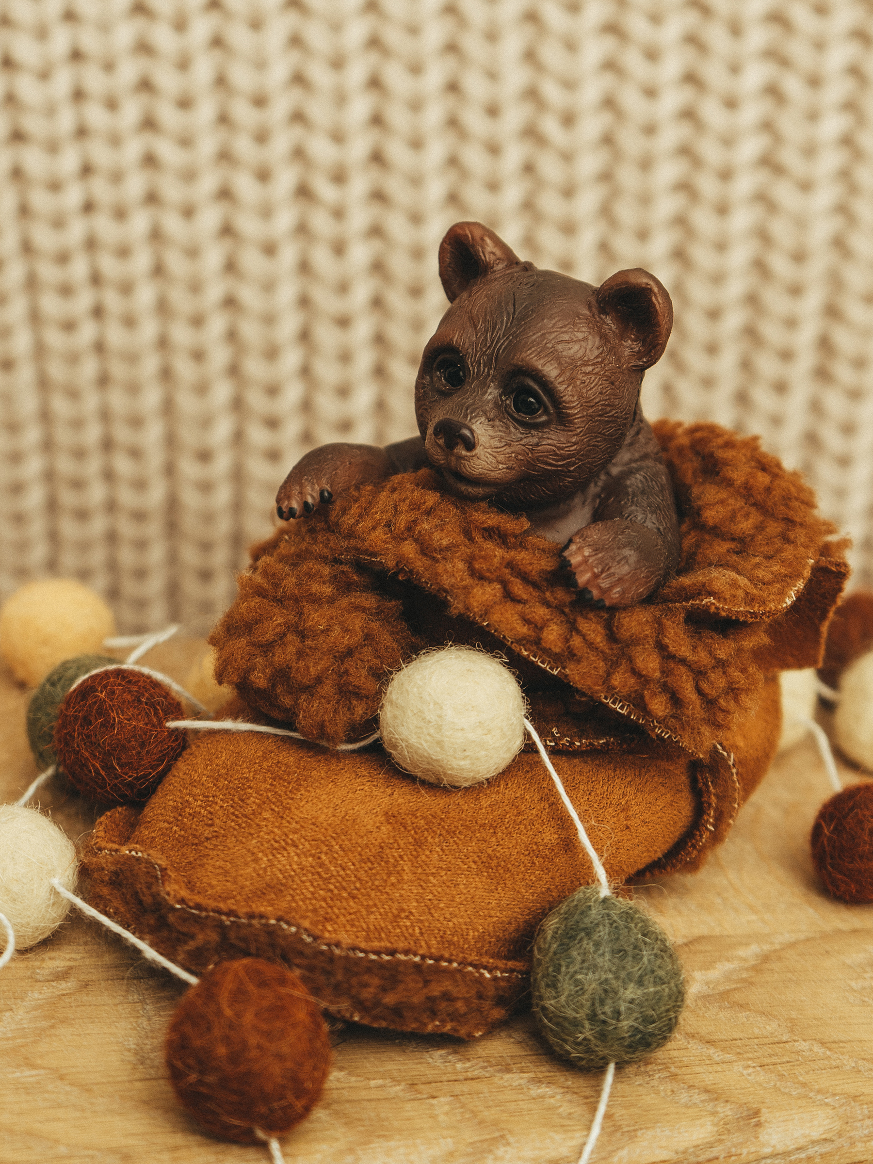 Кукла мини Magic Manufactory Magic Forest Медведь высота 11 см 4631171134940 - фото 2