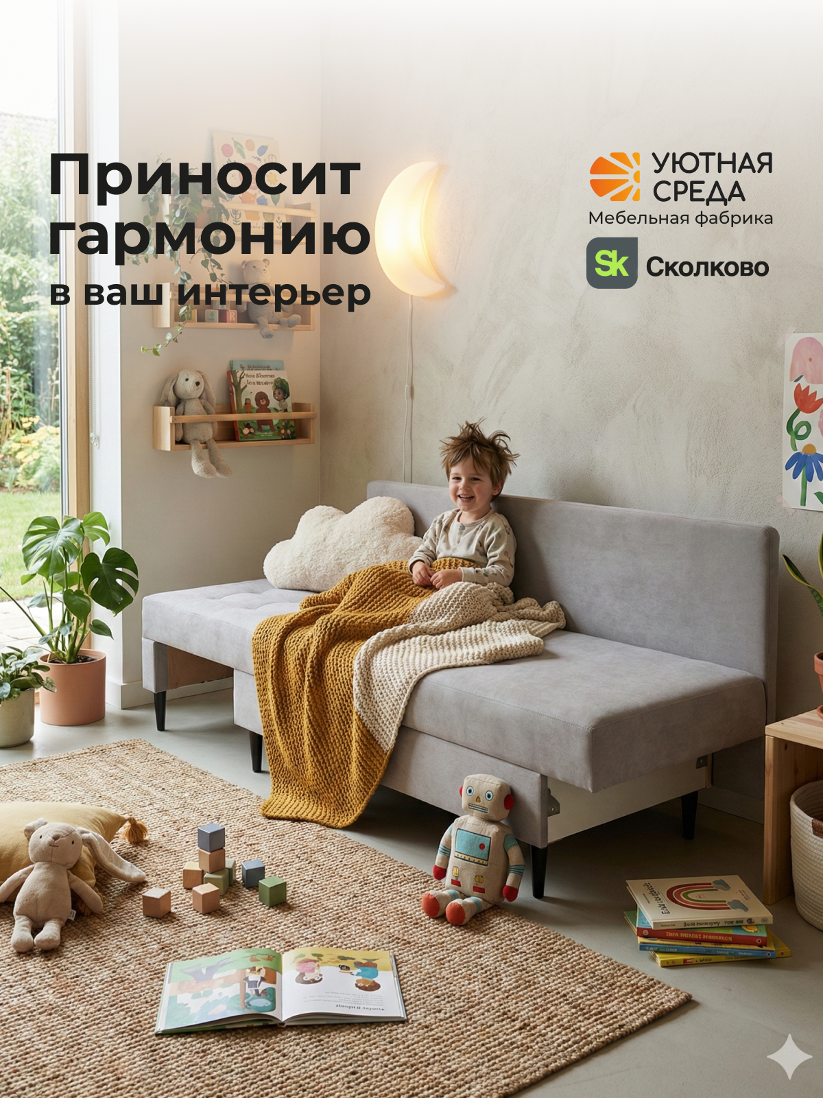 Диван Уютная среда велюр серый серый - фото 23