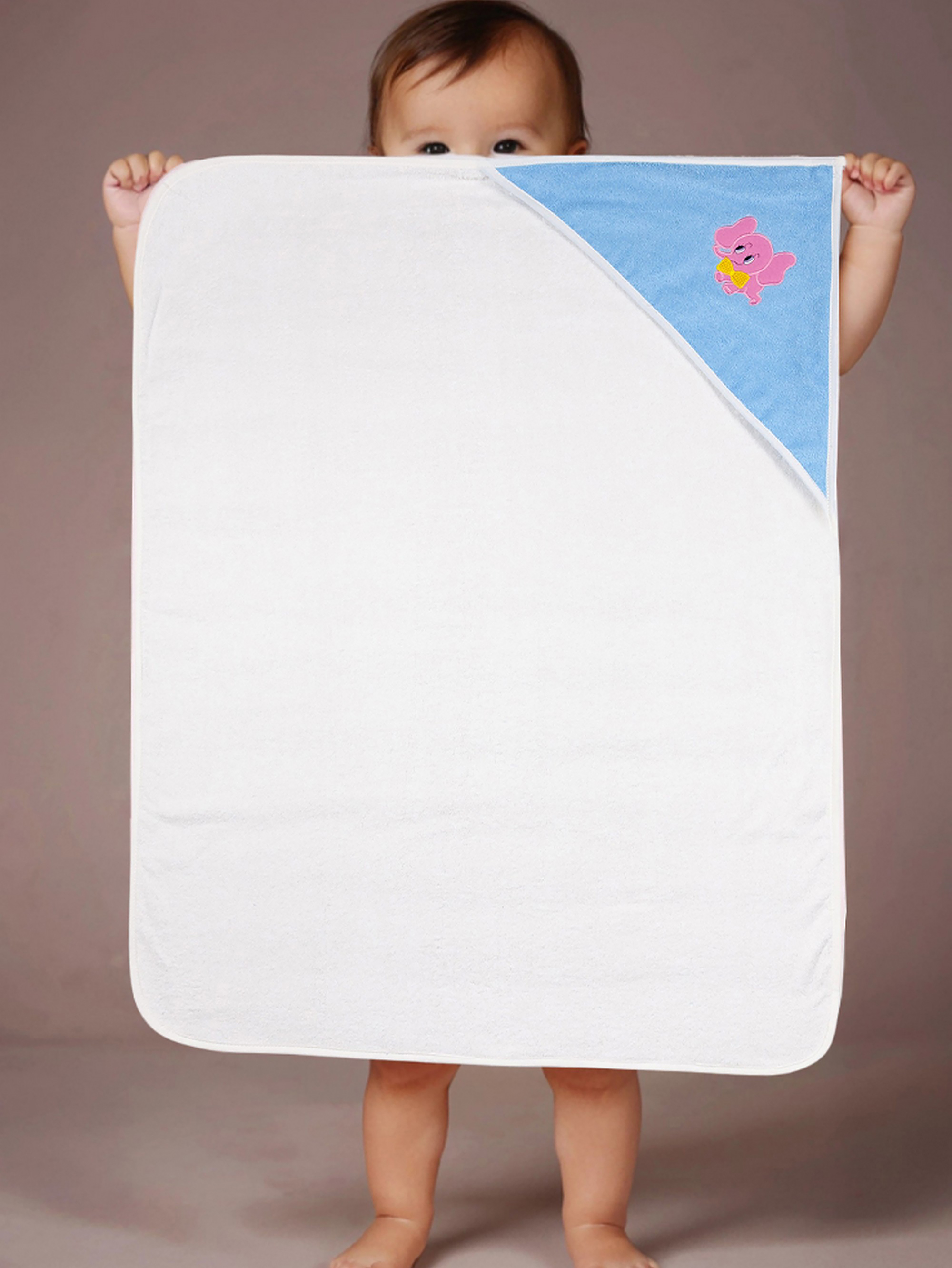 Полотенце уголок Wellness Малыш-00/54_СБ 80 x 100 см 1 шт. - фото 6