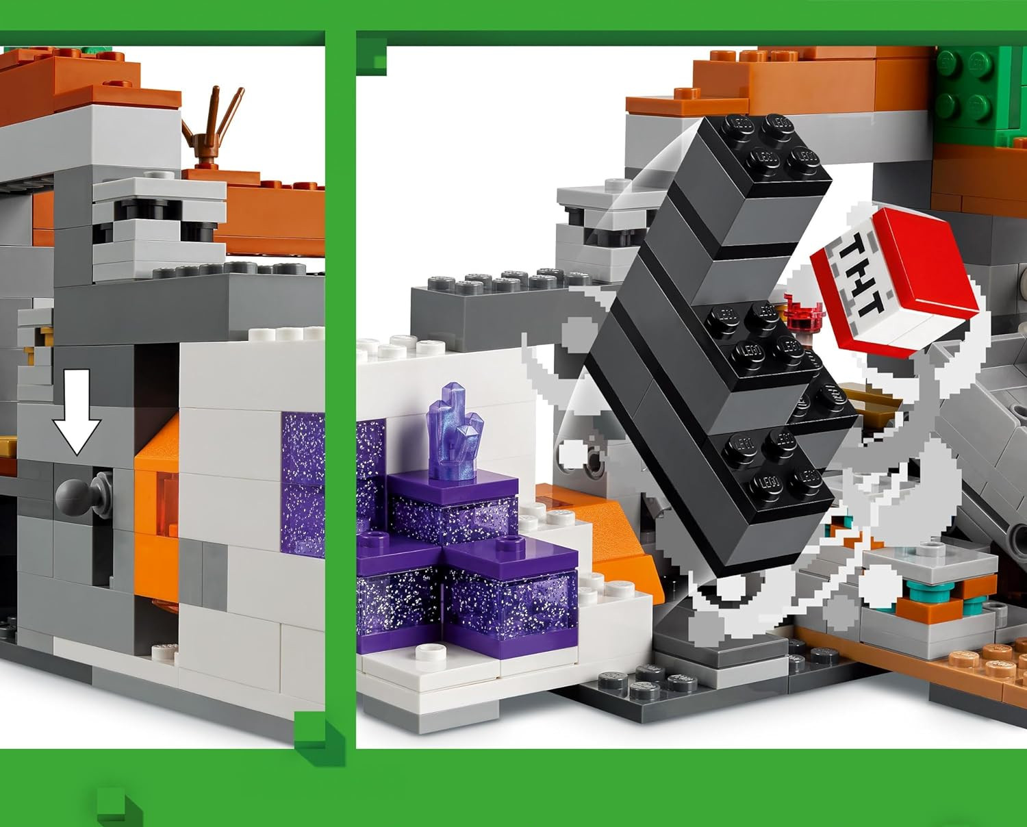 Конструктор LEGO Minecraft Шахта Бесплодных земель - фото 4