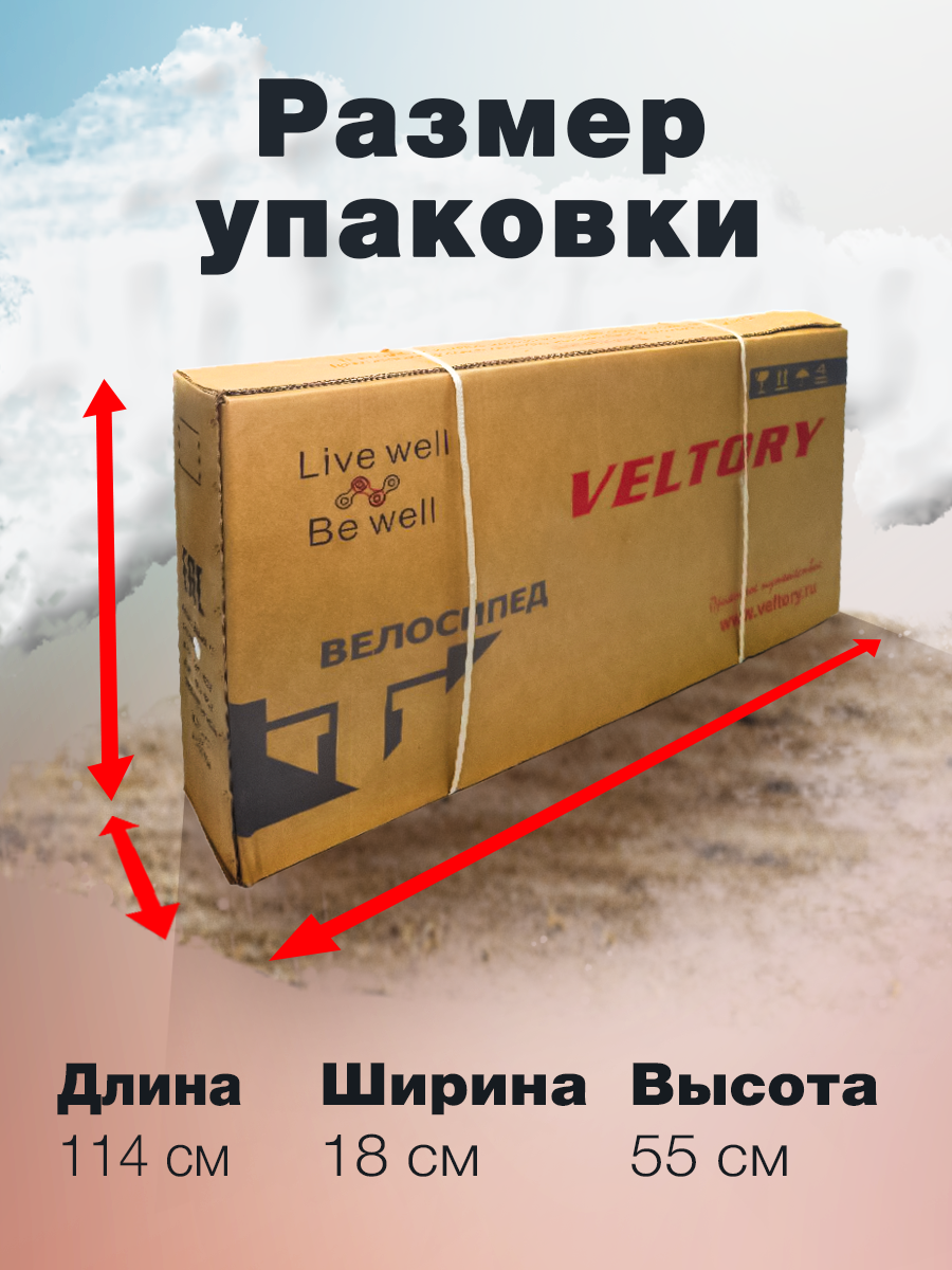 Двухколесный велосипед Veltory 20 дюймов - фото 11