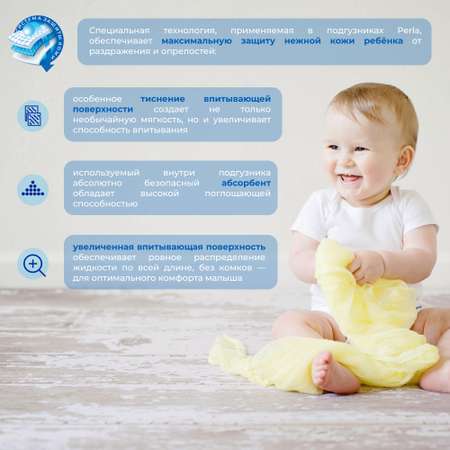 Подгузники Perla 3 36 шт.