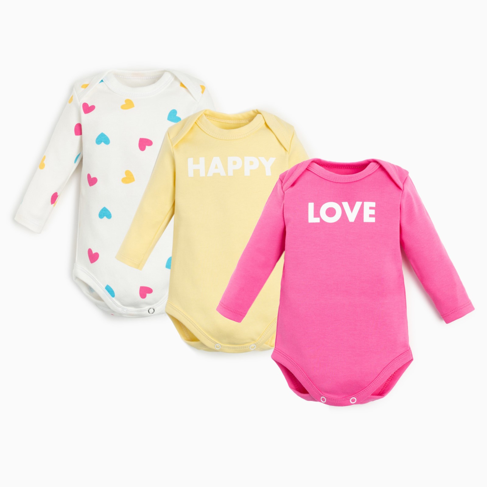 Боди 3 шт Крошка Я 9441844 - фото 1