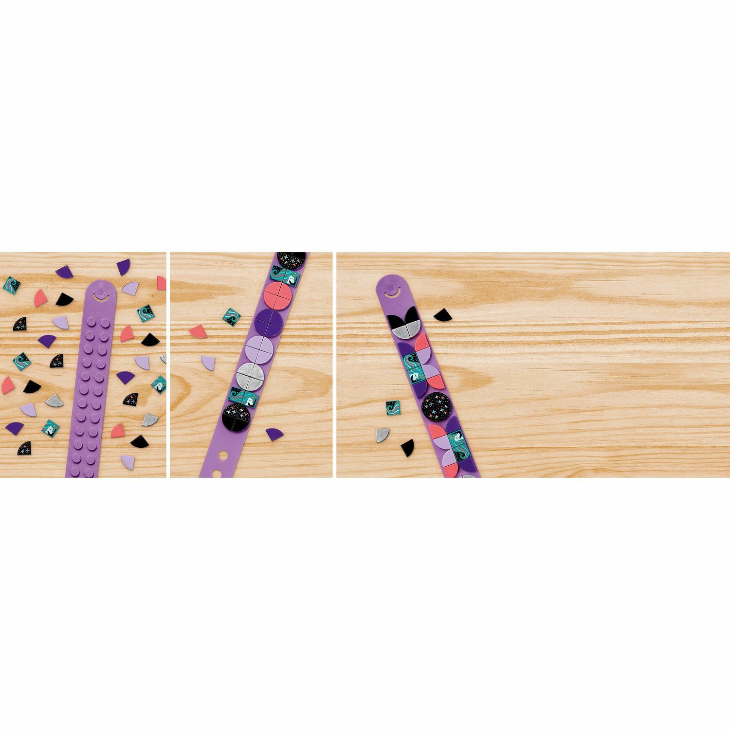 Конструктор LEGO DOTS Браслет Сверкающий единорог 32 дет. - фото 9