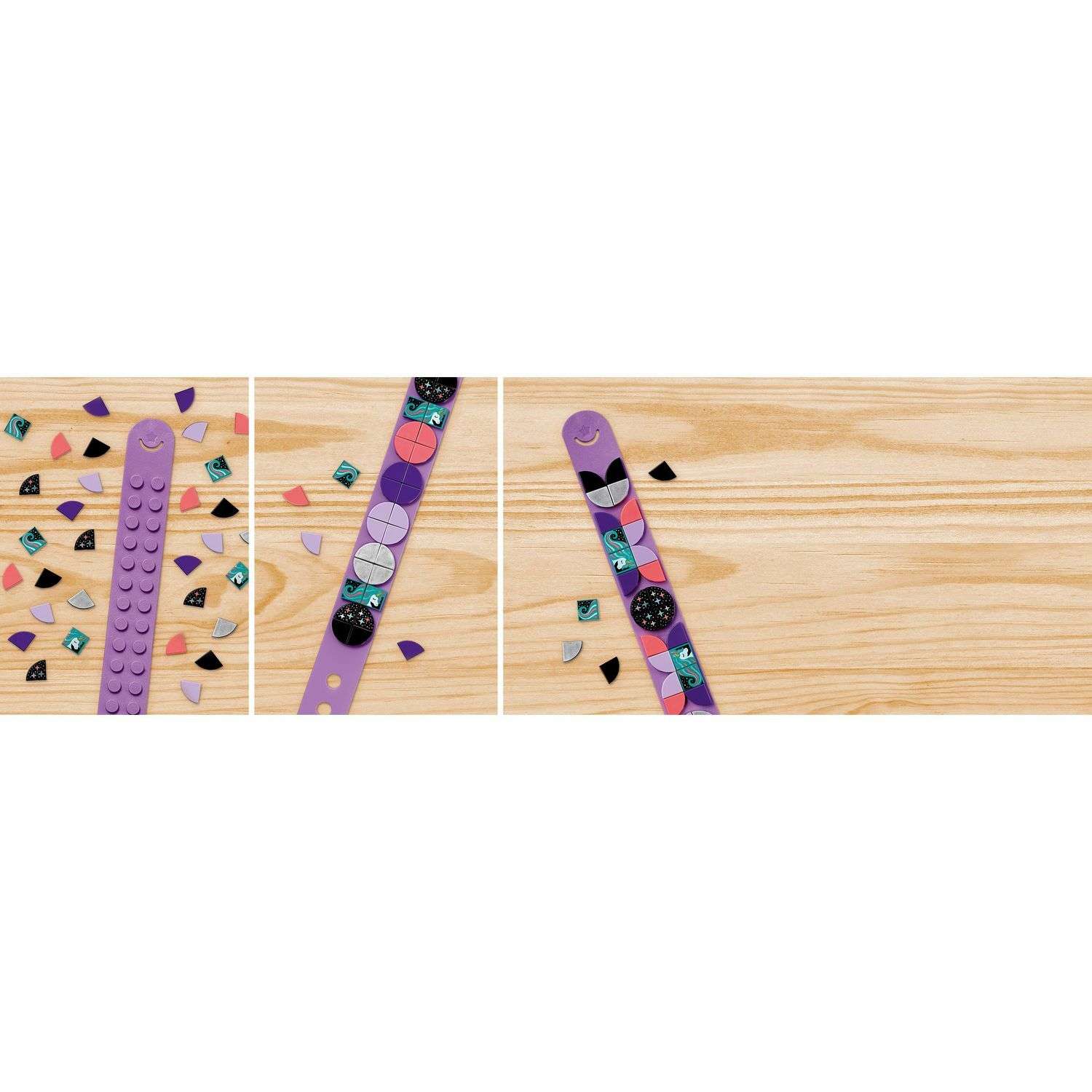 Конструктор LEGO DOTS Браслет Сверкающий единорог - фото 9