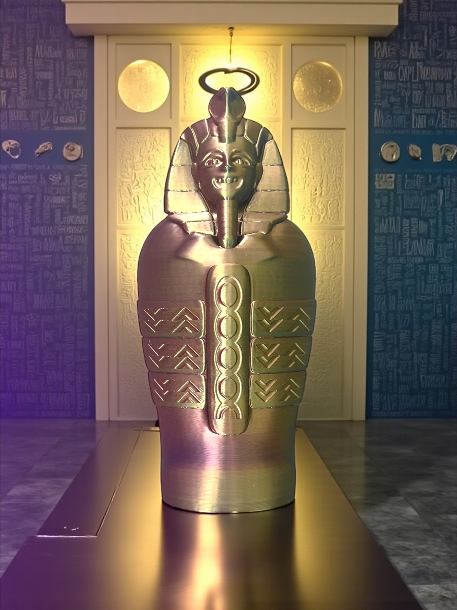 Фигурка Мадагаскария Мумия в саркофаге - фото 2