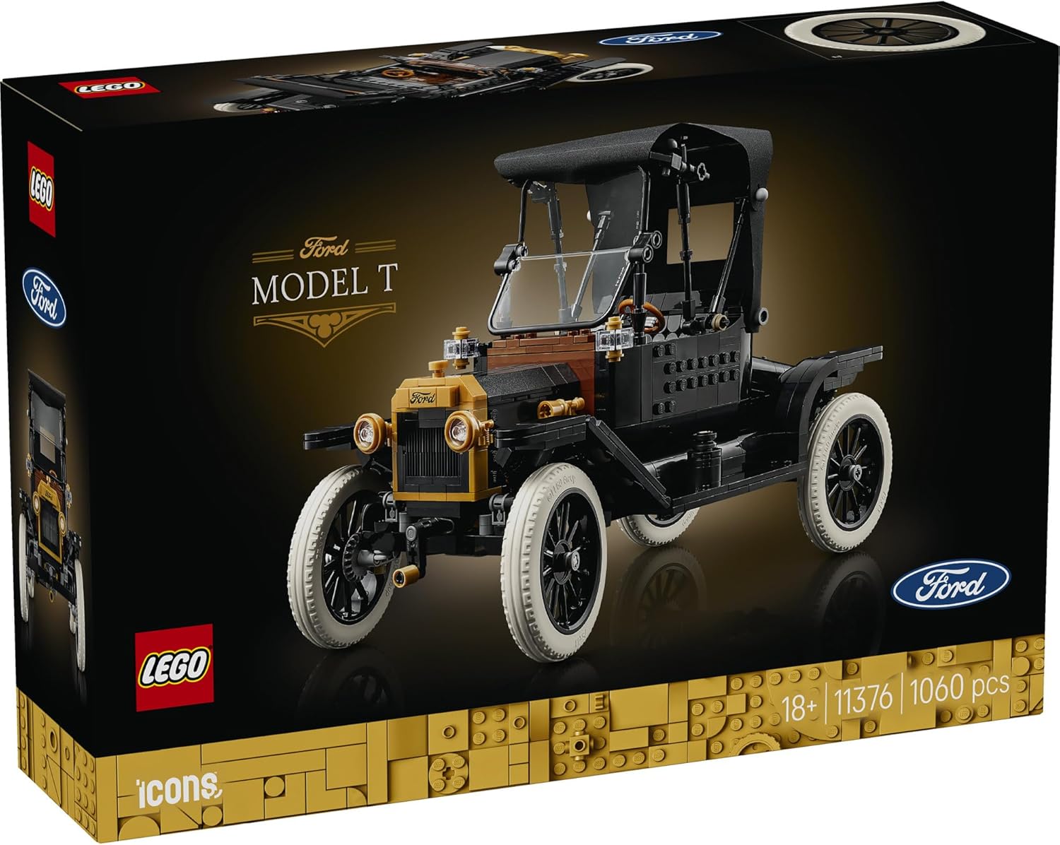 Конструктор LEGO Icons Ford Model T 1060 дет. - фото 3
