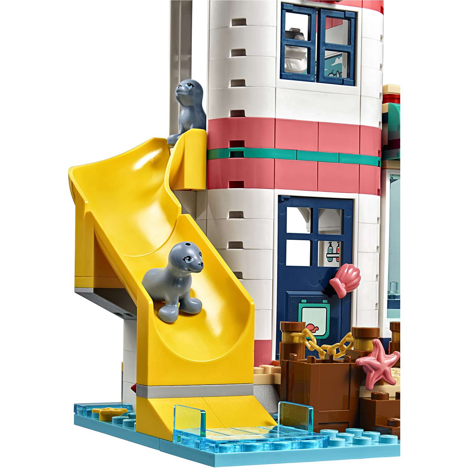 Конструктор LEGO Friends Спасательный центр на маяке блочный - фото 18