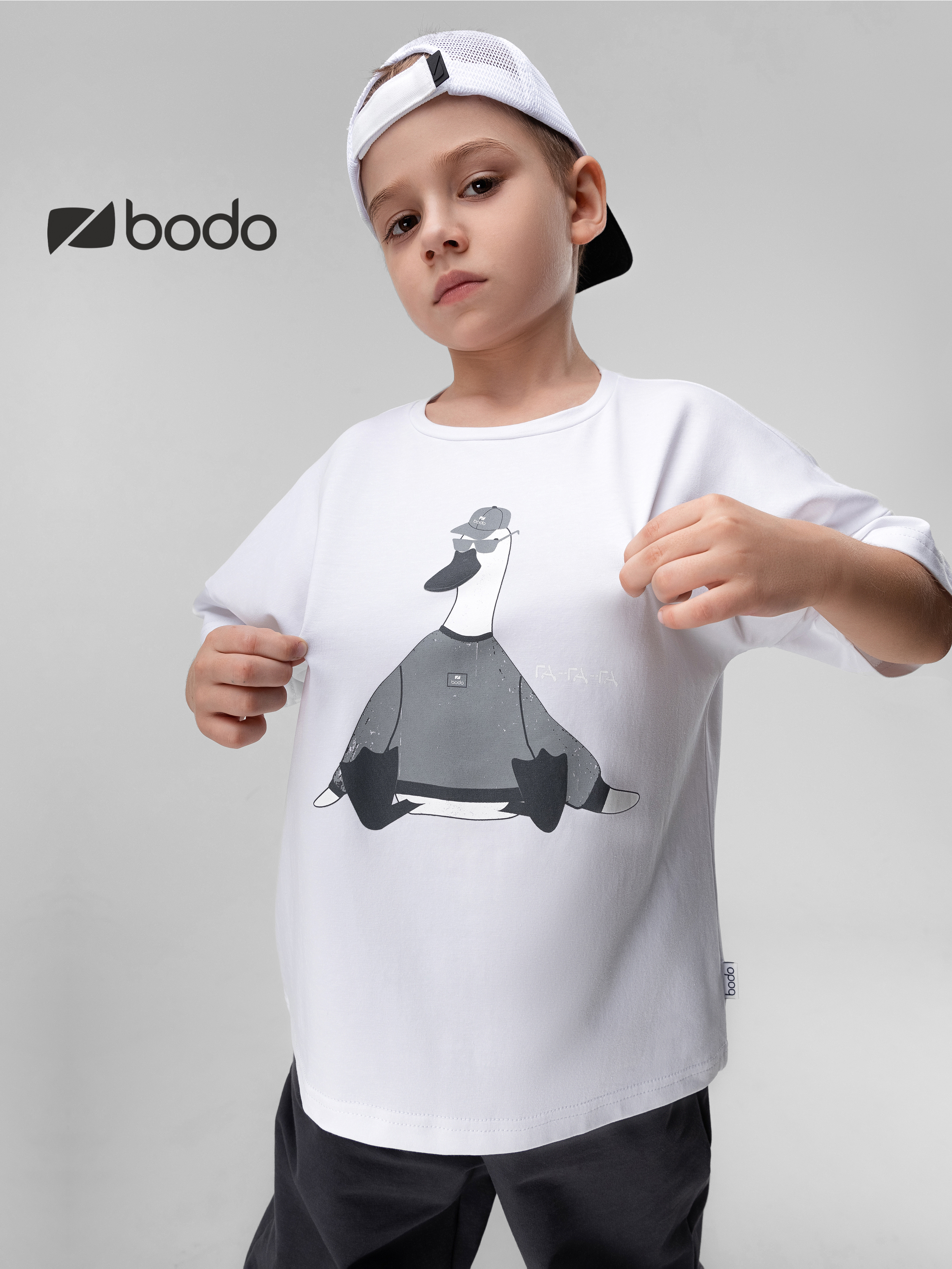 Футболка Bodo 4-435MU_белый - фото 2