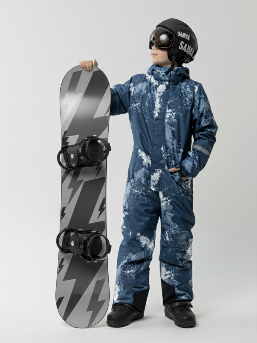 Комбинезон Saimaa GLO-12 синий с белым - фото 1