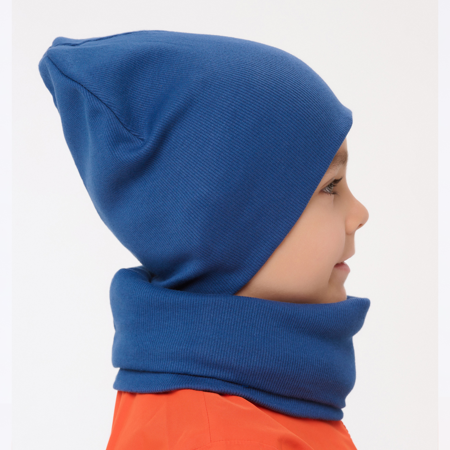 Шапка и снуд KUBRIO NYC-H-39-KashB-blue - фото 6