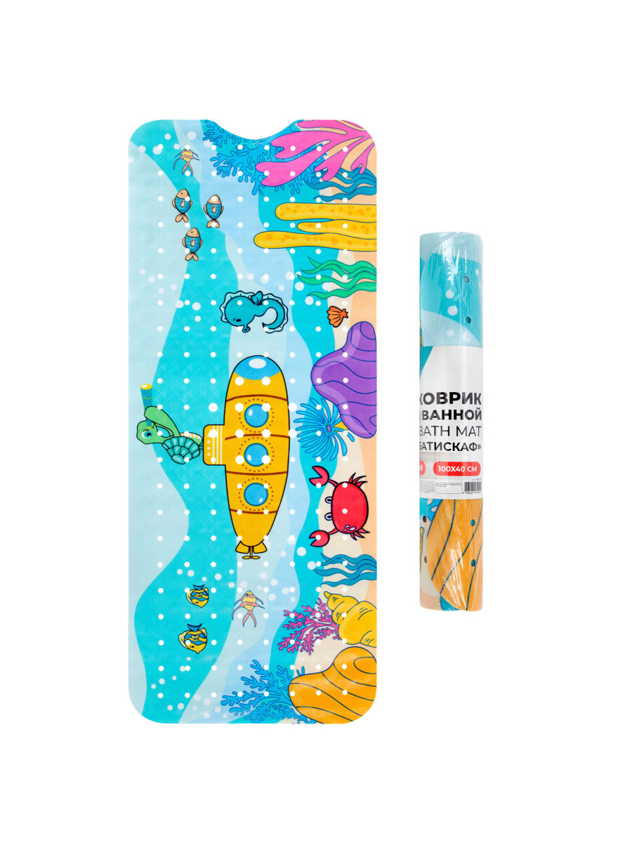 Коврик для ванной PRIMILA Батискаф 40 x 100 см - фото 2
