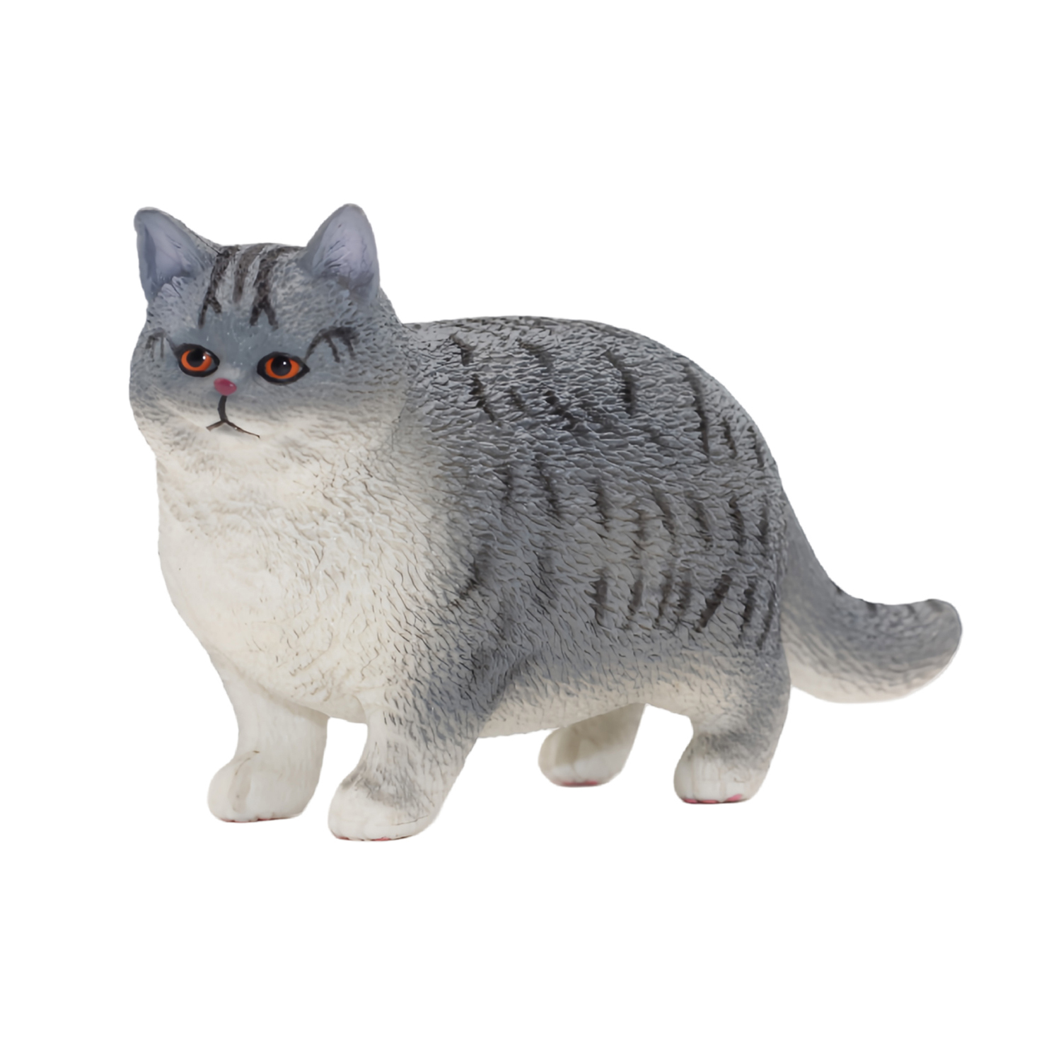 Фигурка Детское Время Толстая Серая Кошка (стоит) - фото 1
