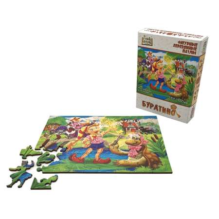 Пазл Нескучные игры деревянный