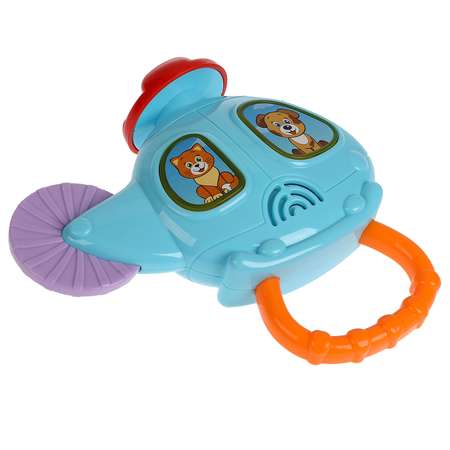 Игрушка УМка Вертолет с трещёткой 282242