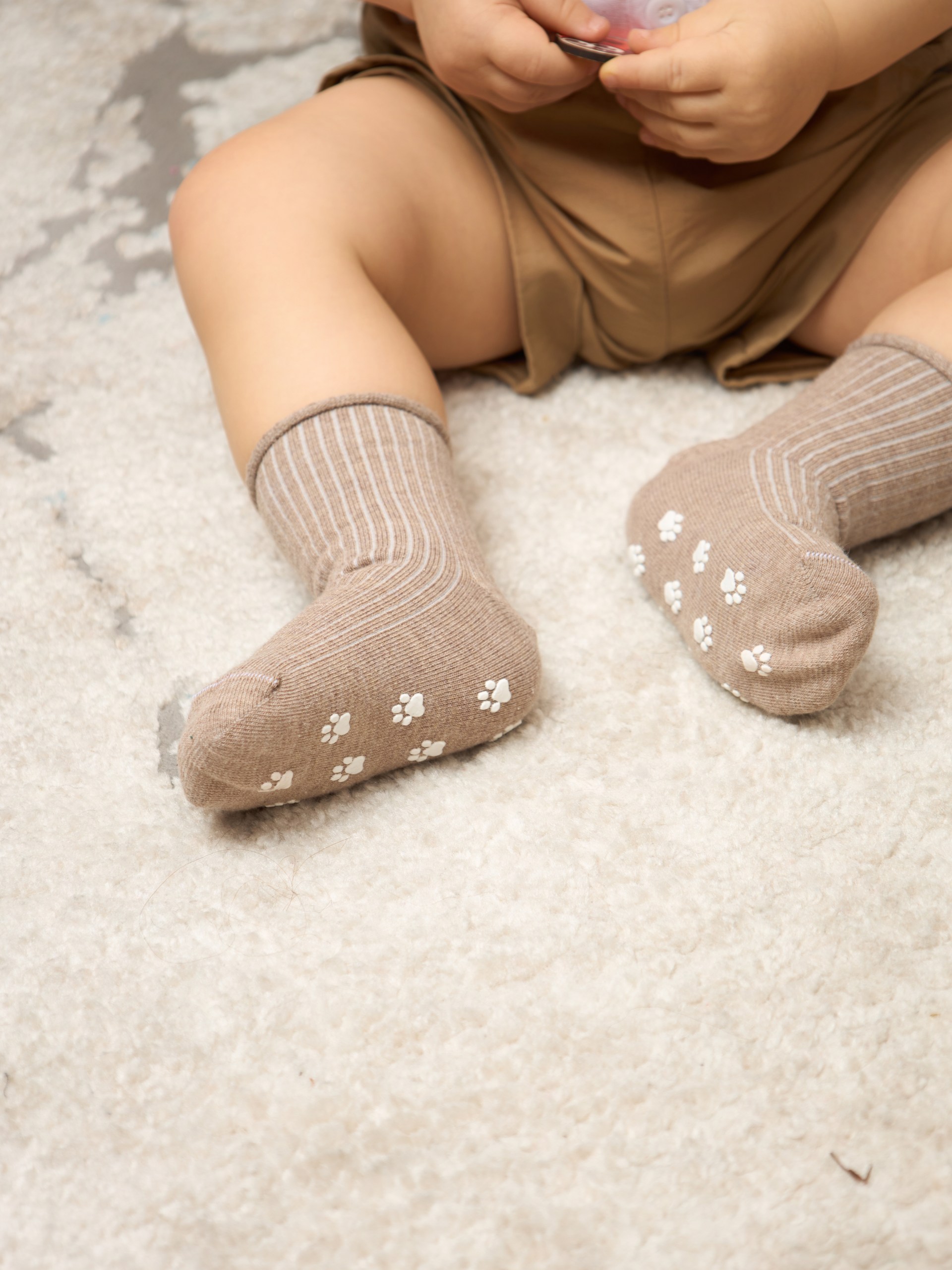 Носки 4 пары ALEX YVN B-2036-4-беж.корич.молоч.коф. - фото 2