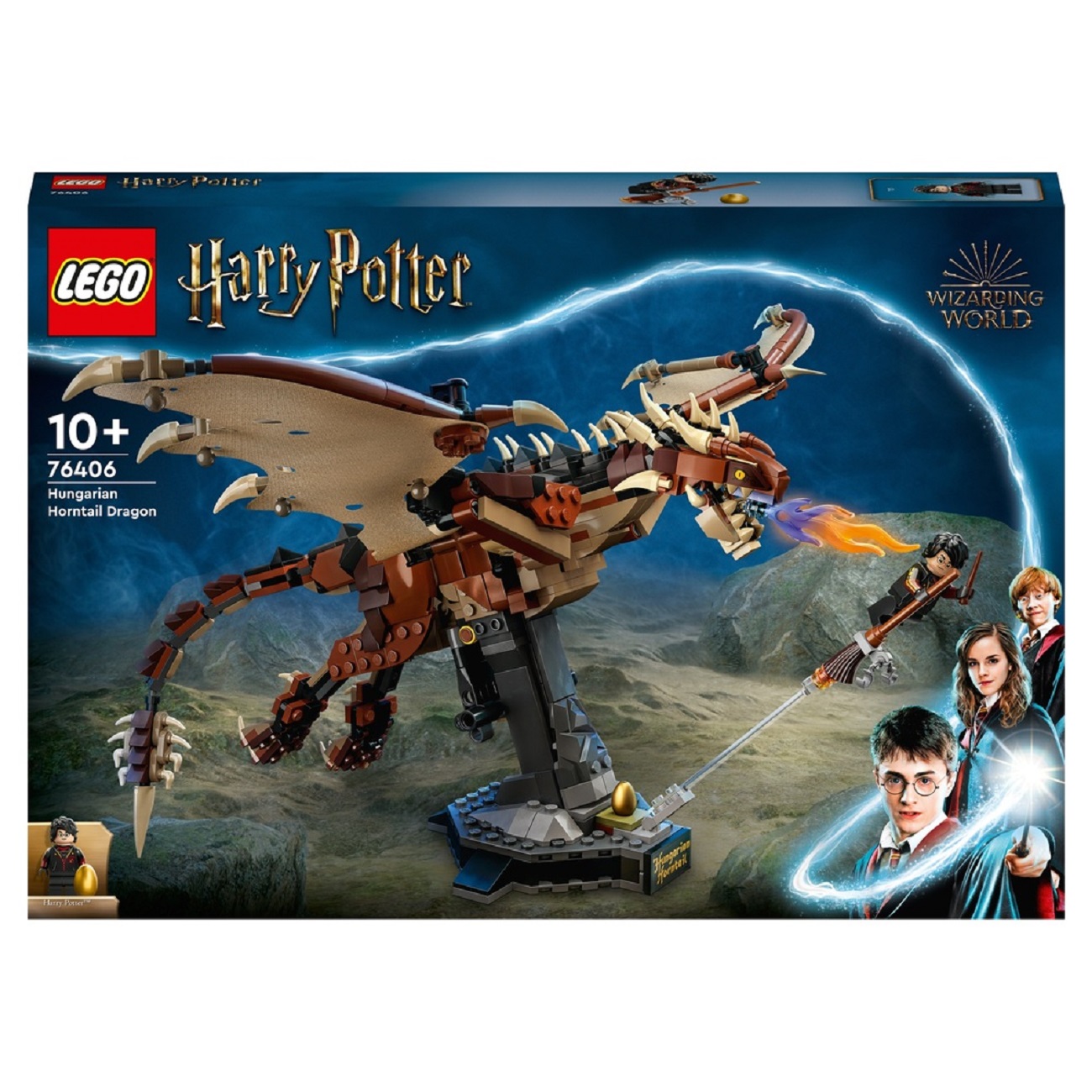 Конструктор LEGO Harry Potter Венгерская хвосторога 671 дет. - фото 9