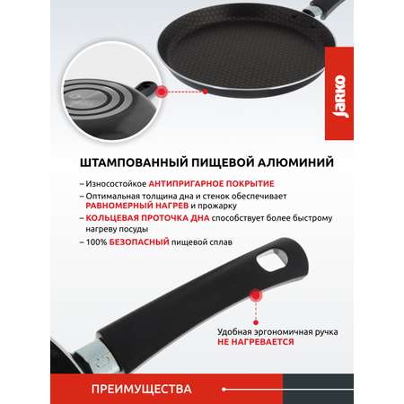 Сковорода блинная антипригарная InHome блинница 22 см