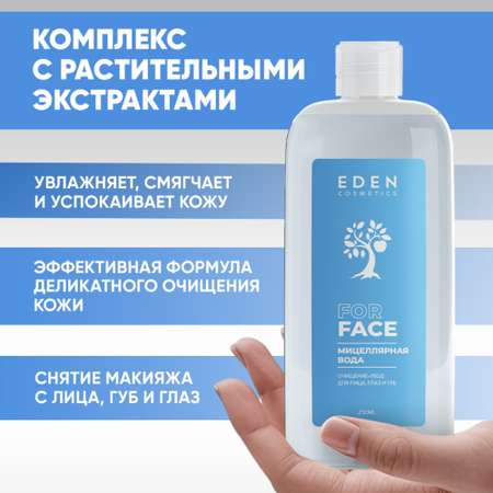 Мицеллярная вода EDEN 250 мл