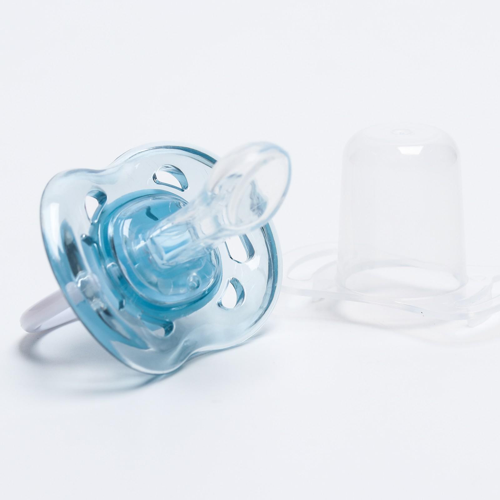 Пустышка Mum and Baby силикон ортодонтическая от 6 мес. 1 шт. - фото 2