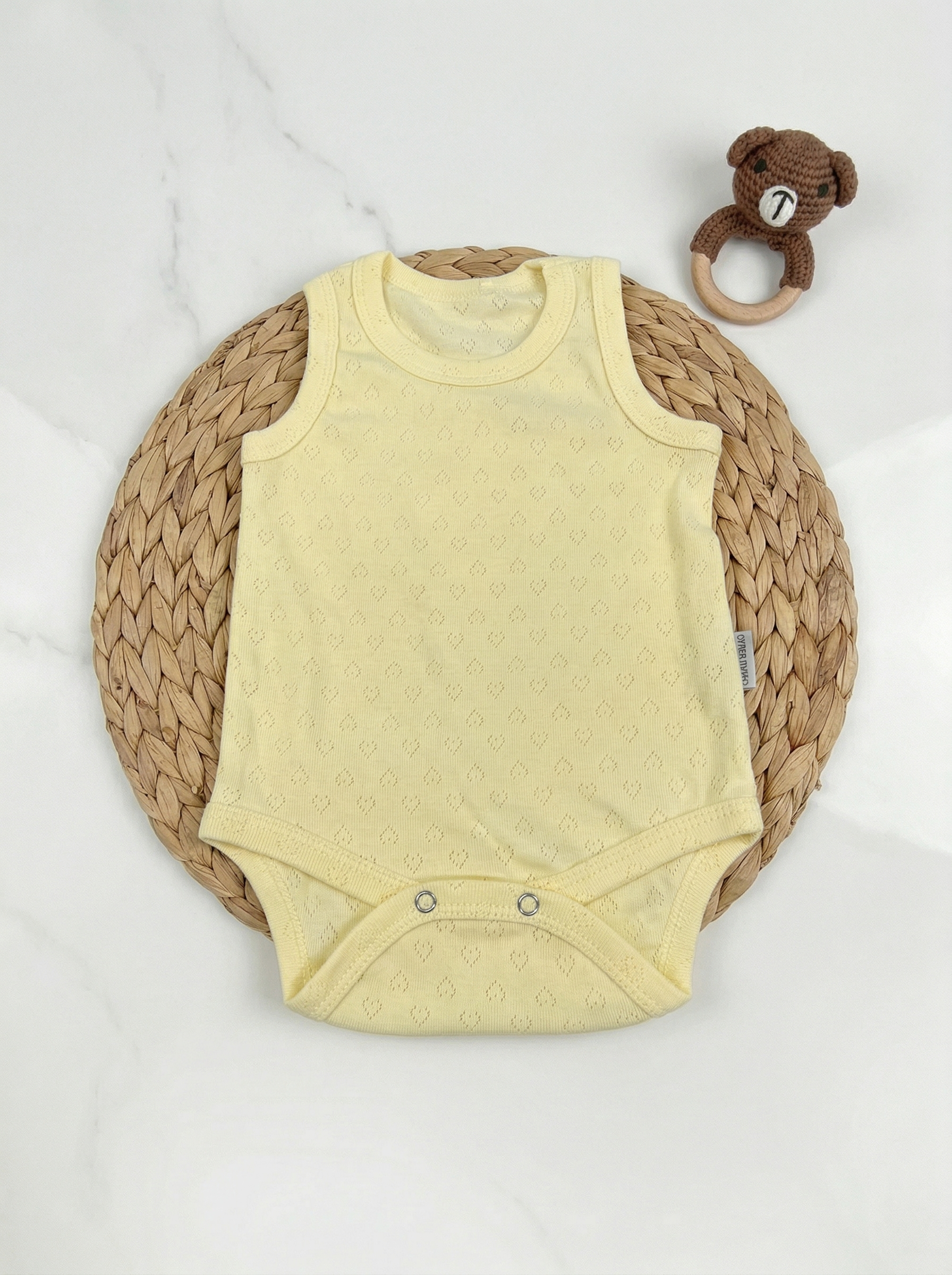 Боди 3 шт Супер Пупс нбр/3пр/бодимайка/белжелрозовый - фото 12