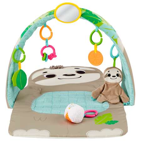 Коврик Fisher Price с дугами Ленивец
