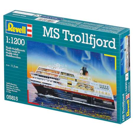 Сборная модель Revell Круизный лайнер Трафальгар маршрут Хуртигрутен 05815