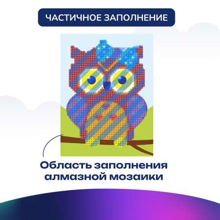 Алмазная мозаика CENTRUM Сова