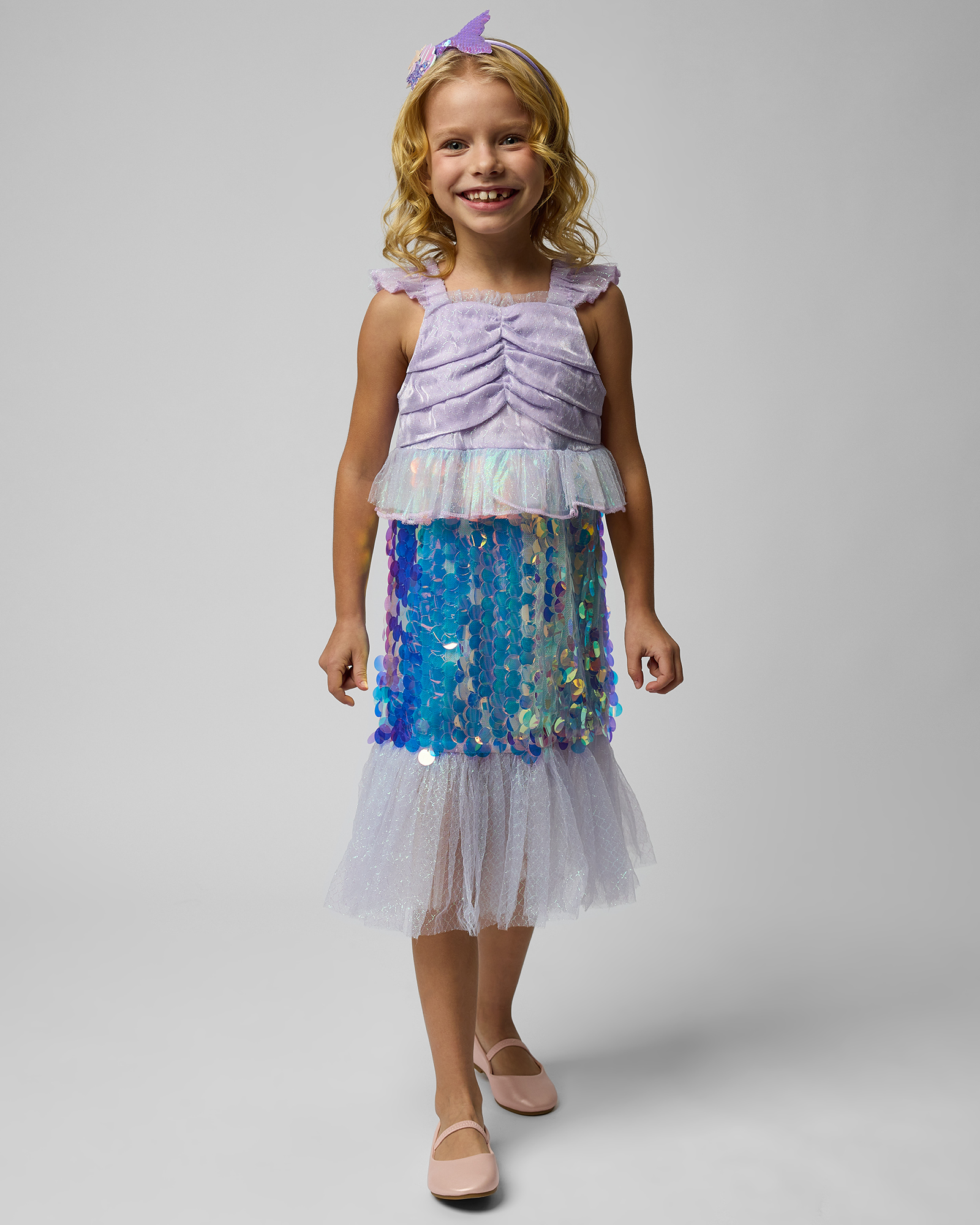 Костюм карнавальный Grimmo Русалочка W24-CS66GRkg-77 - фото 2