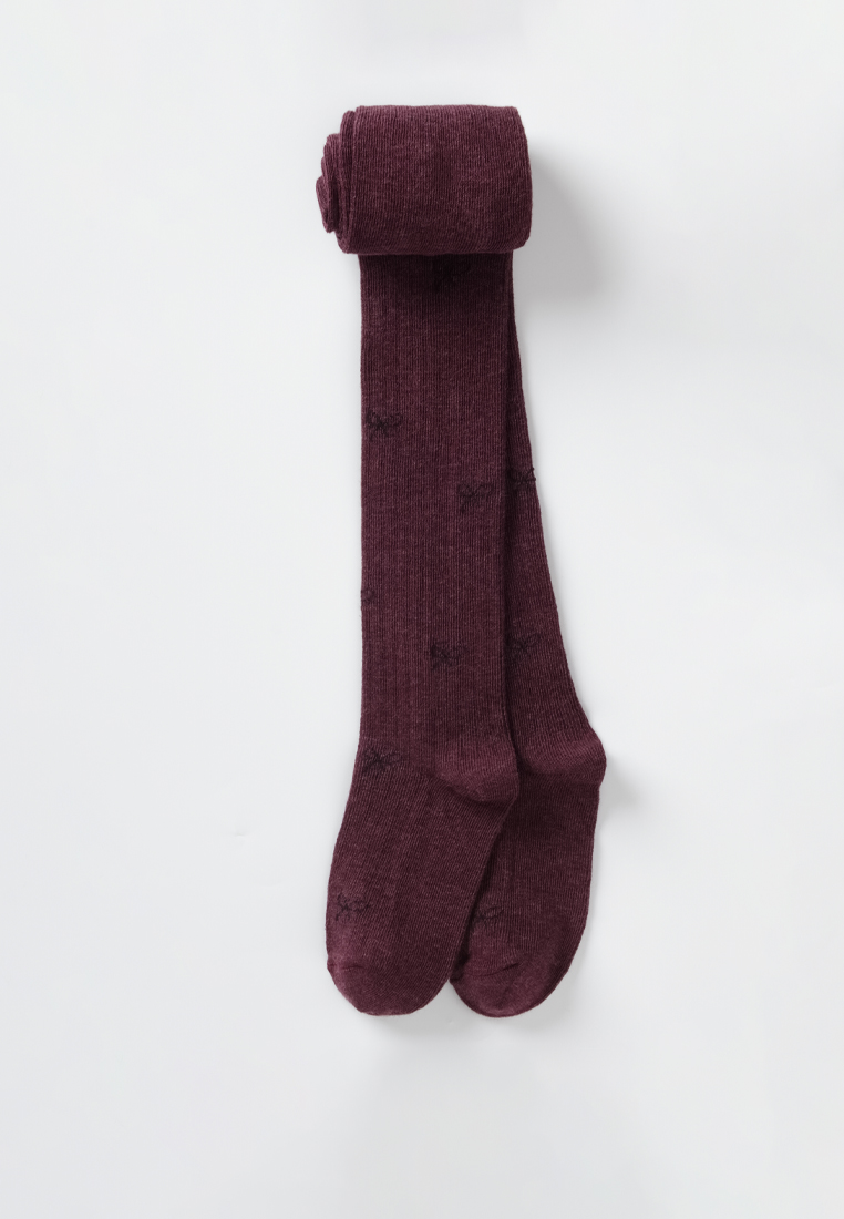 Колготки artie 2d970/Бордовый меланж - фото 1