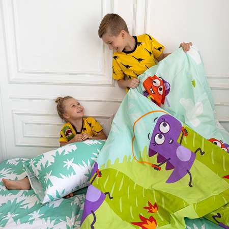 Комплект постельного белья TEO kids Дино Сити 1.5 спальный
