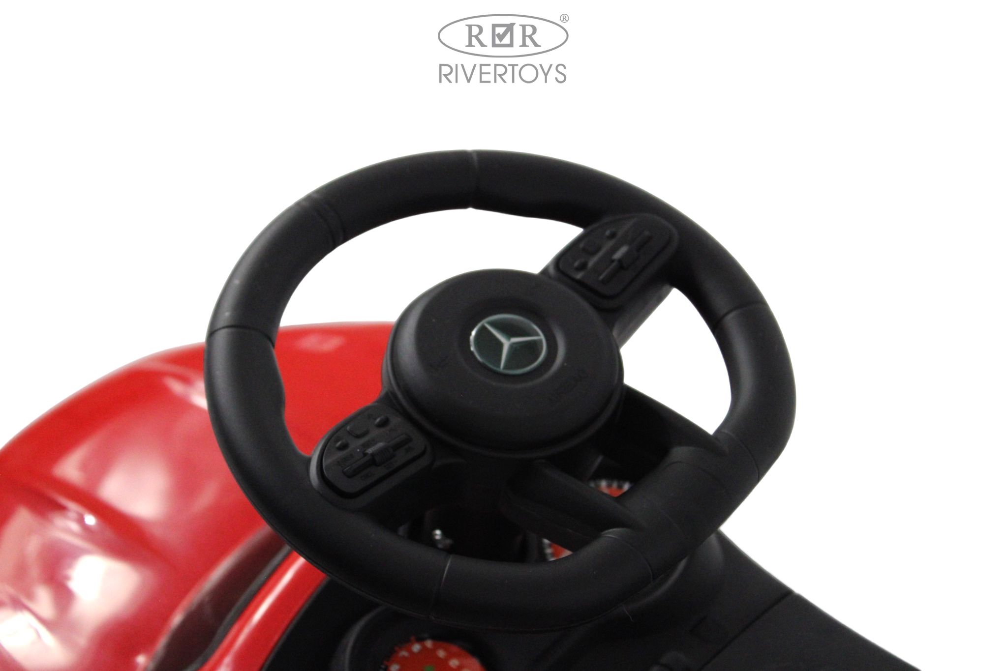 Каталка RIVERTOYS Z004ZZ-M-RED красный - фото 6