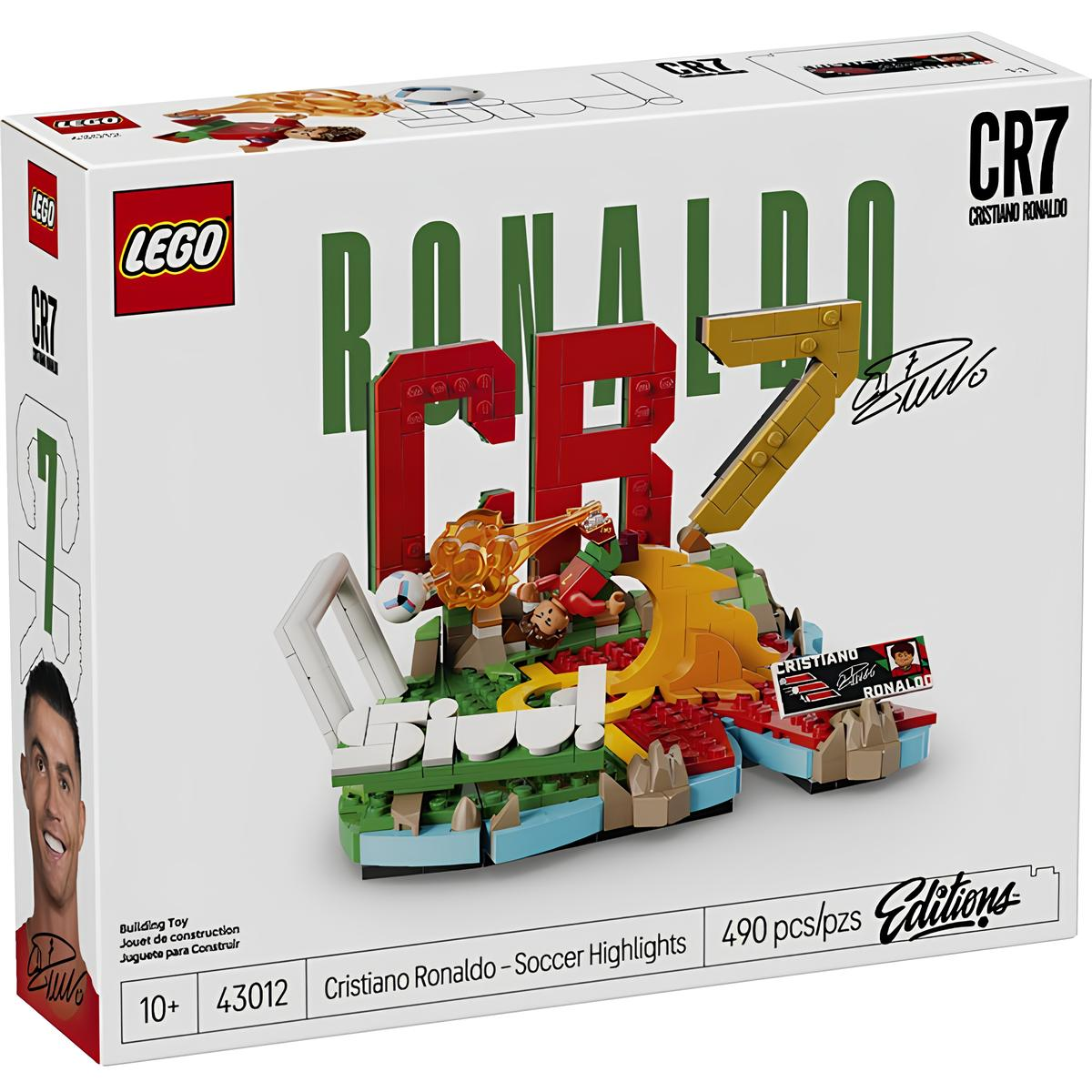 Конструктор LEGO Editions Диорама Криштиану Роналду 490 дет. - фото 7