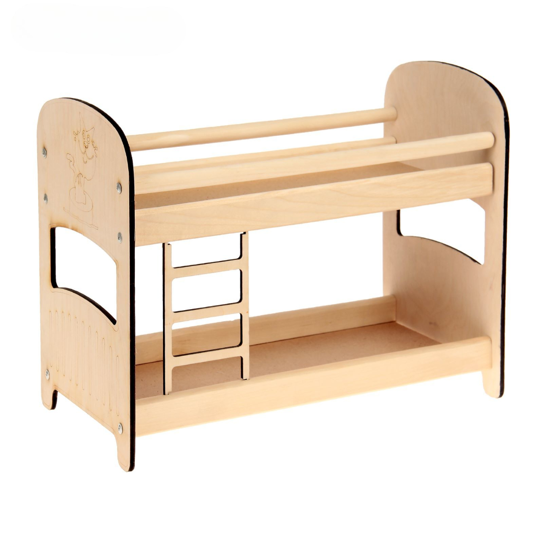 Аксессуар для кукол Sima-Land кровать 1943165 - фото 5